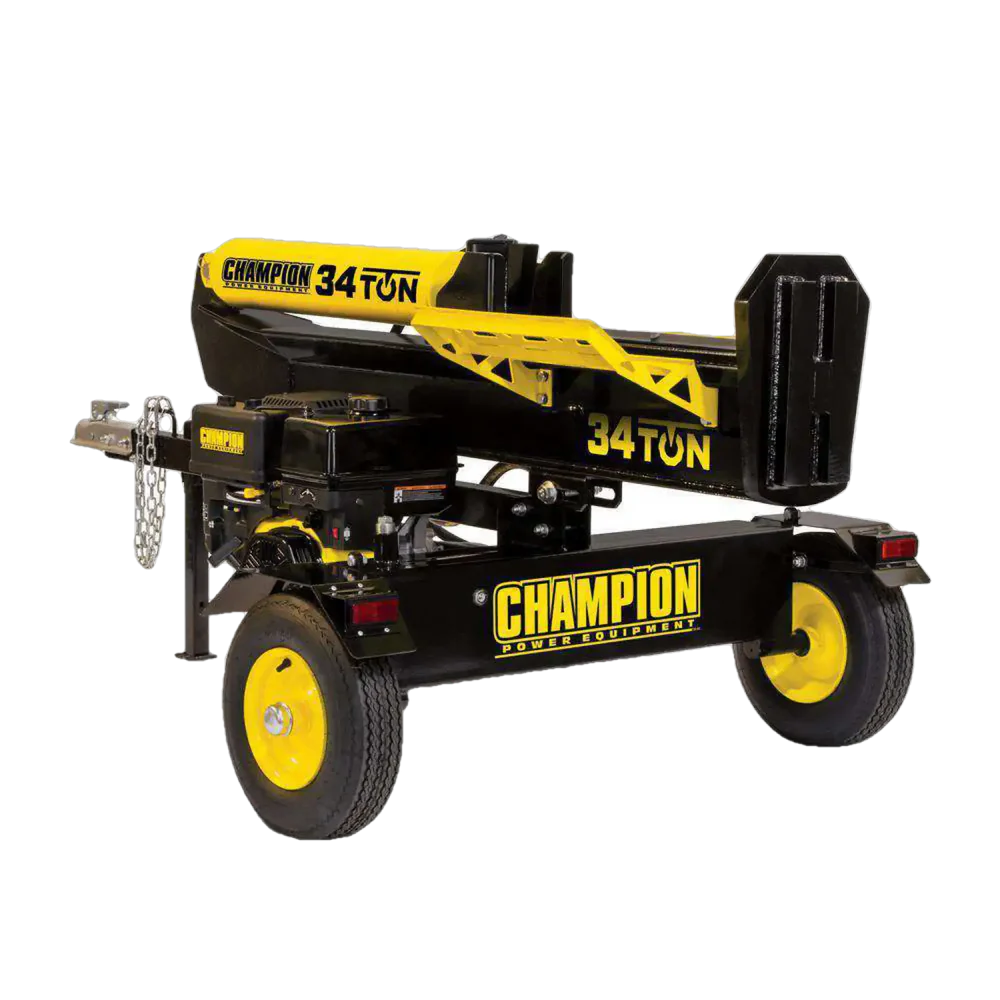 Champion 34-Ton Log Splitter 338cc Gas Engine | Horizontal & Vertical