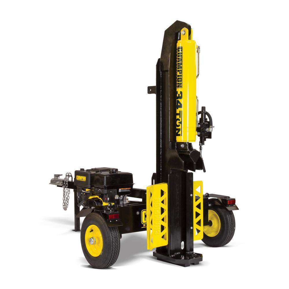 Champion 34-Ton Log Splitter 338cc Gas Engine | Horizontal & Vertical