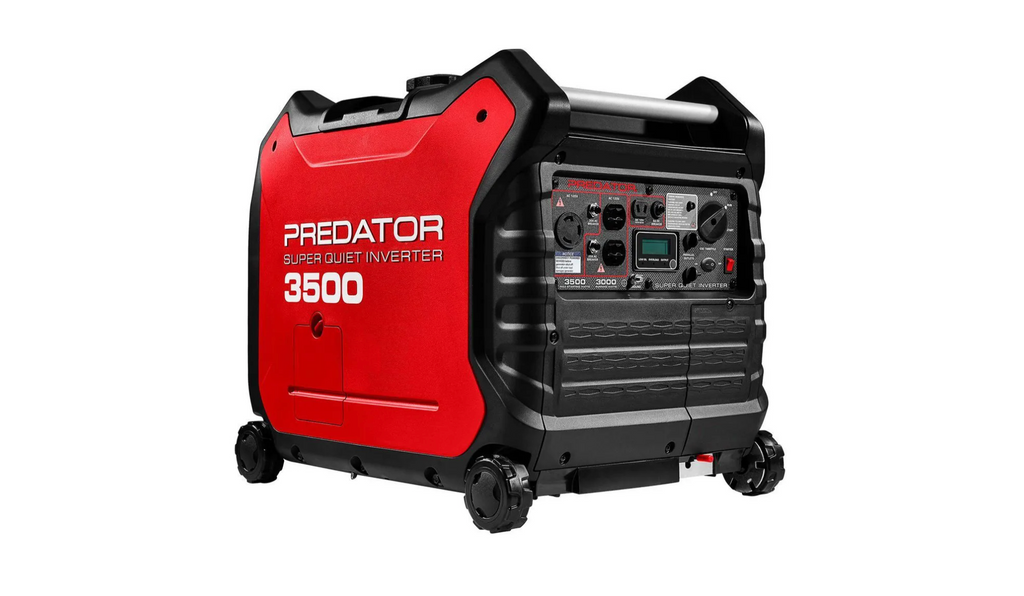 PREDATOR 3500-Watt Super Quiet Gas-Powered Portable Inverter Generator with CO SECURE Technology