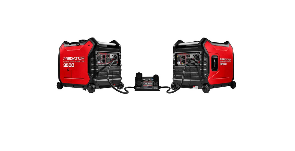 PREDATOR 3500-Watt Super Quiet Gas-Powered Portable Inverter Generator with CO SECURE Technology