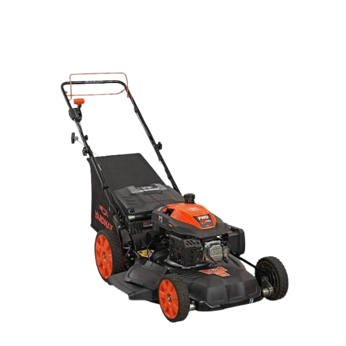 22-Inch 201cc YARDMAX Self-Propelled Gas Lawn Mower with 6-Speed CVT