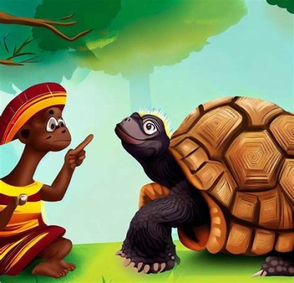 The Tortoise Who Lost His Patience! - A Folktale Journey Through Nigerian Wisdom