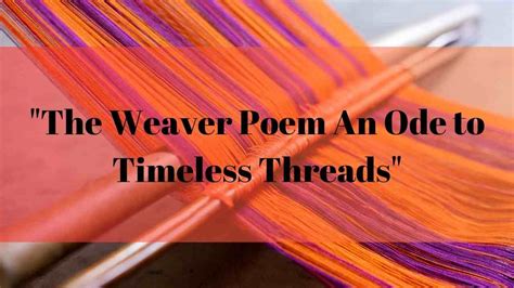  The Unseen Weaver:  A Timeless Tale about Fate and the Interwoven Threads of Our Lives!